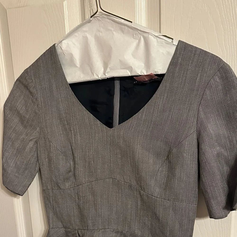 Antonio Melani Elegant Gray Women's Dress Size 2